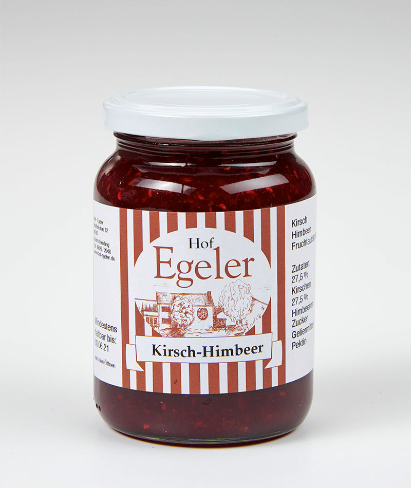 Kirsch-Himbeer Marmelade – Hof-Egeler